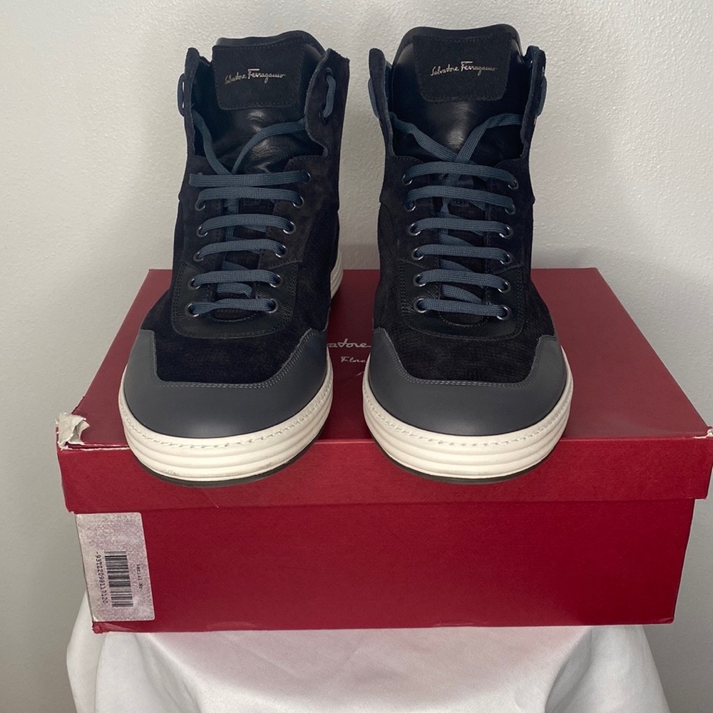 Salvatore Ferragamo high tops sneakers - Picture 4 of 9